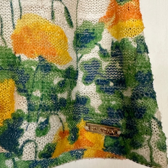 St.John Sport Knit Floral Twin Cardigan Set - Picture 12 of 16